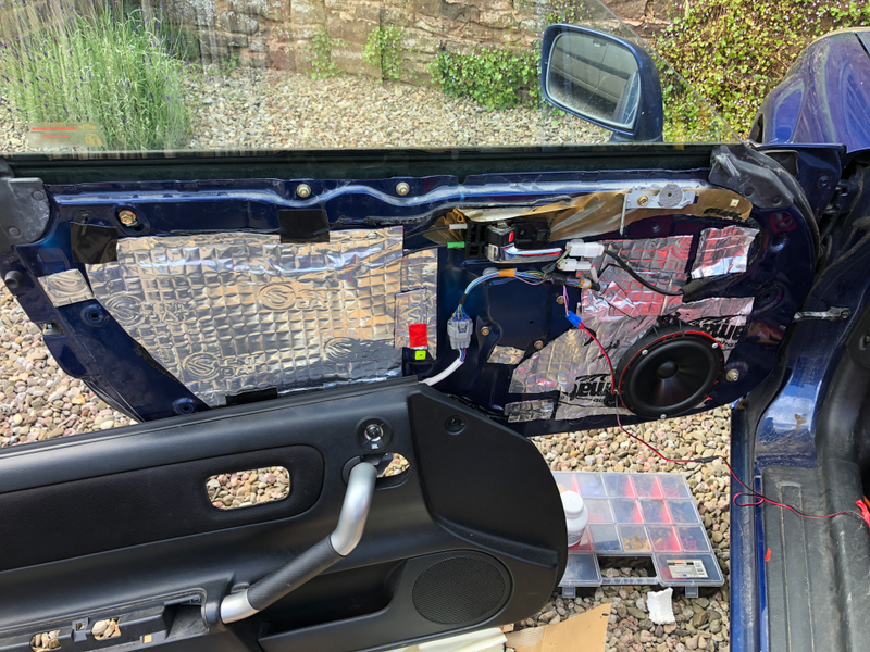 Illustration for article titled Weekend tinkering. Seats, Locks, and a bangin stereo for me tunes.